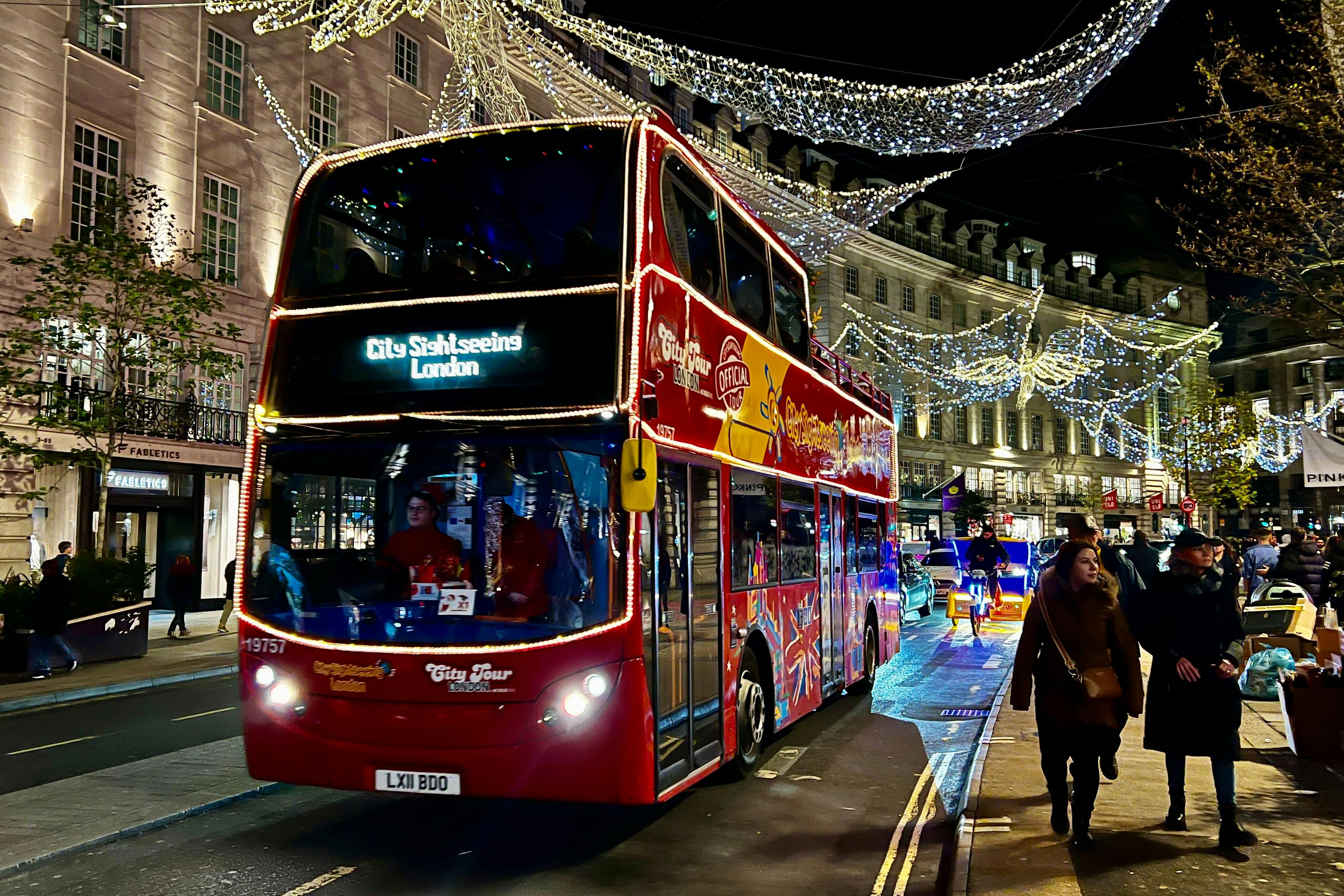 City Sightseeing London Christmas Lights Bus Tour