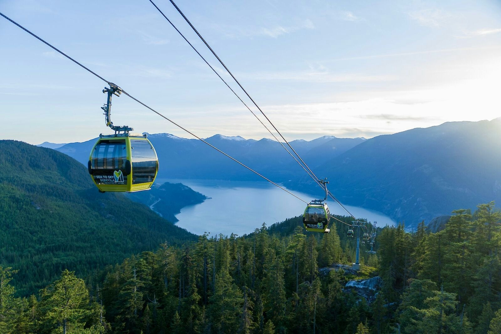 Sea to Sky Gondola: ida e volta