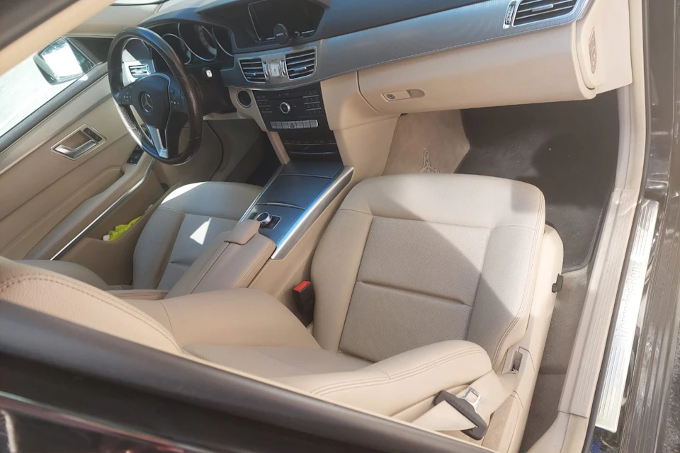 Inside Mercedes E Class