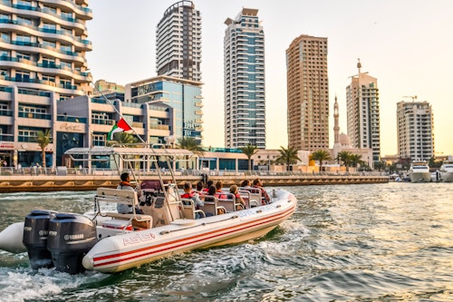 Love Boats: 60-Min Dubai Marina Speedboat Tour
