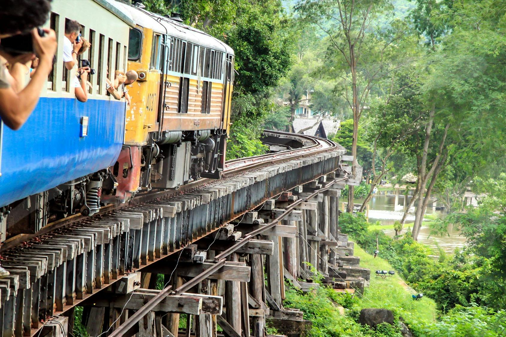 Hellfire Pass Railway in Kanchanaburi