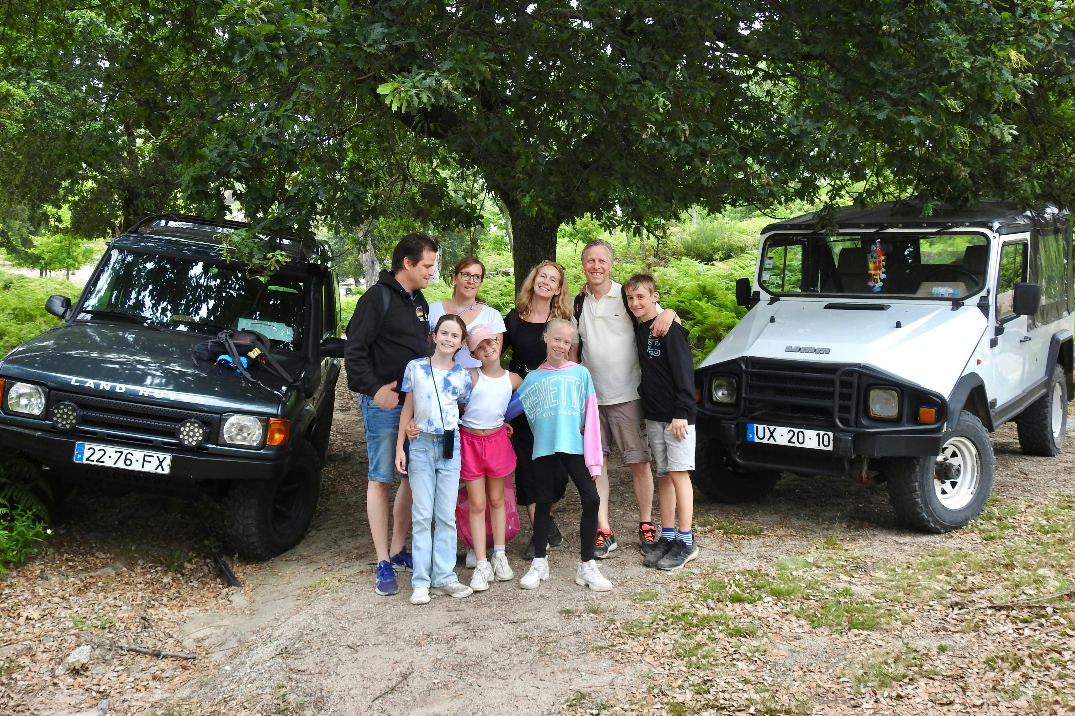 Familie bij Pincães