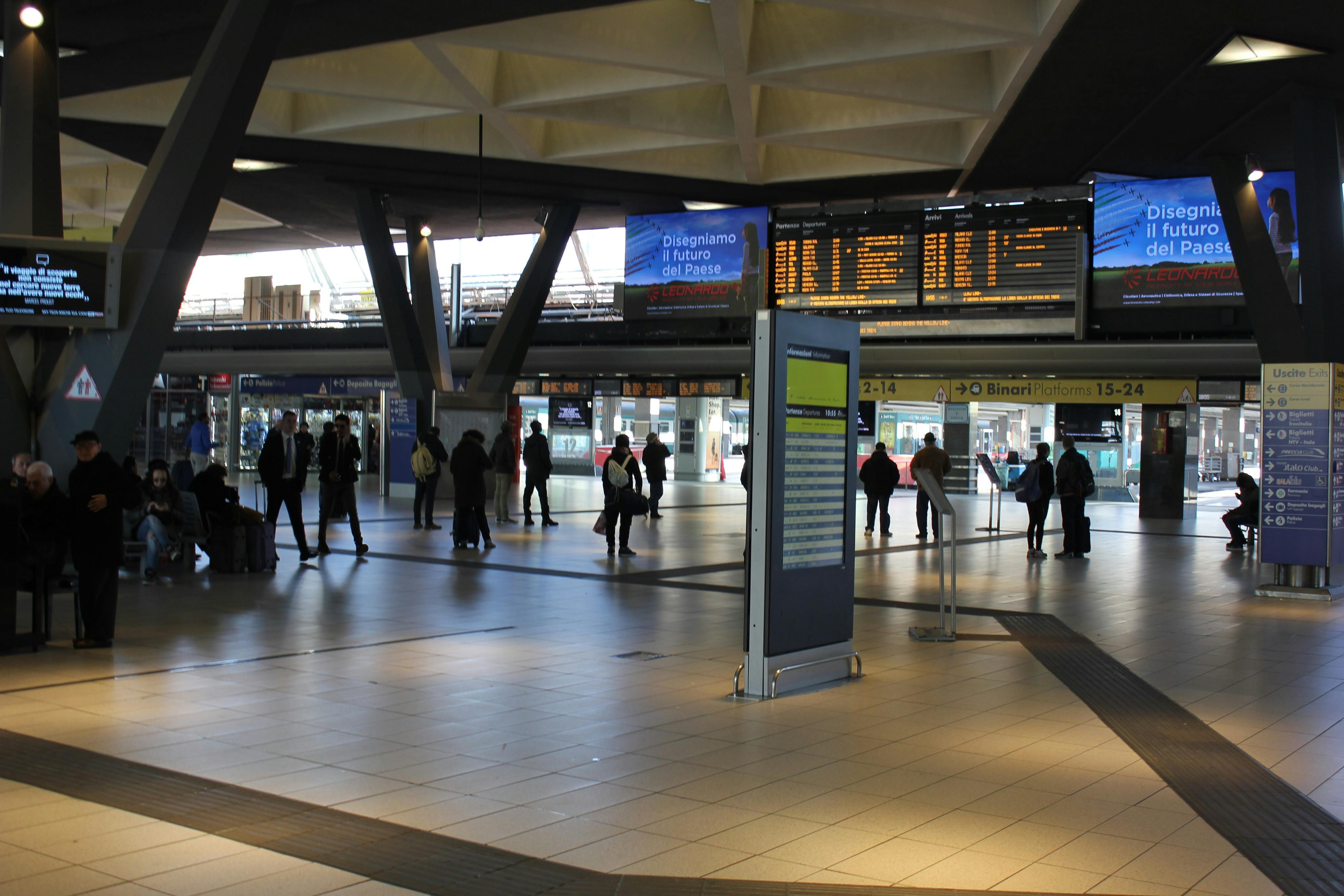 Naples train station