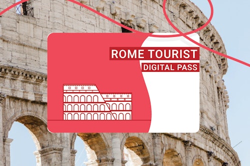 Toeristenkaart van Rome