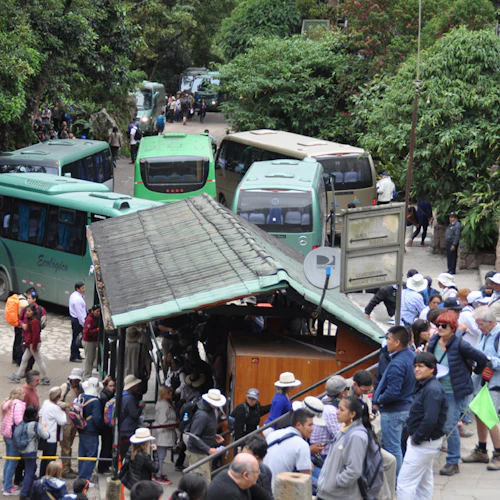Machu Picchu: Ônibus de Aguas Calientes - Photo 3