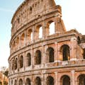 Facciata dell'anfiteatro Flavio, meglio conosciuto come il Colosseo
