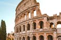 Gevel van het flavio anfitheater, beter bekend als het Colosseum