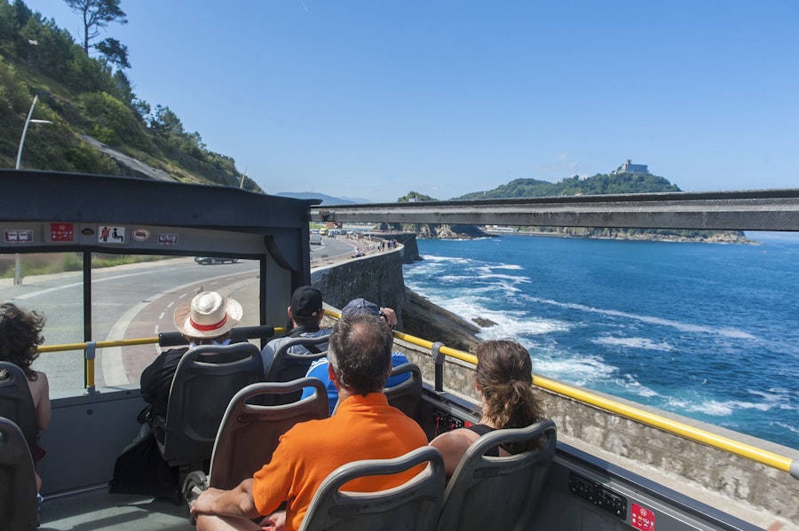 San Sebastian Hop-On Hop-Off Bus Tour