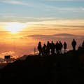 Excursión nocturna al Volcán Teide y vista de la puesta de sol