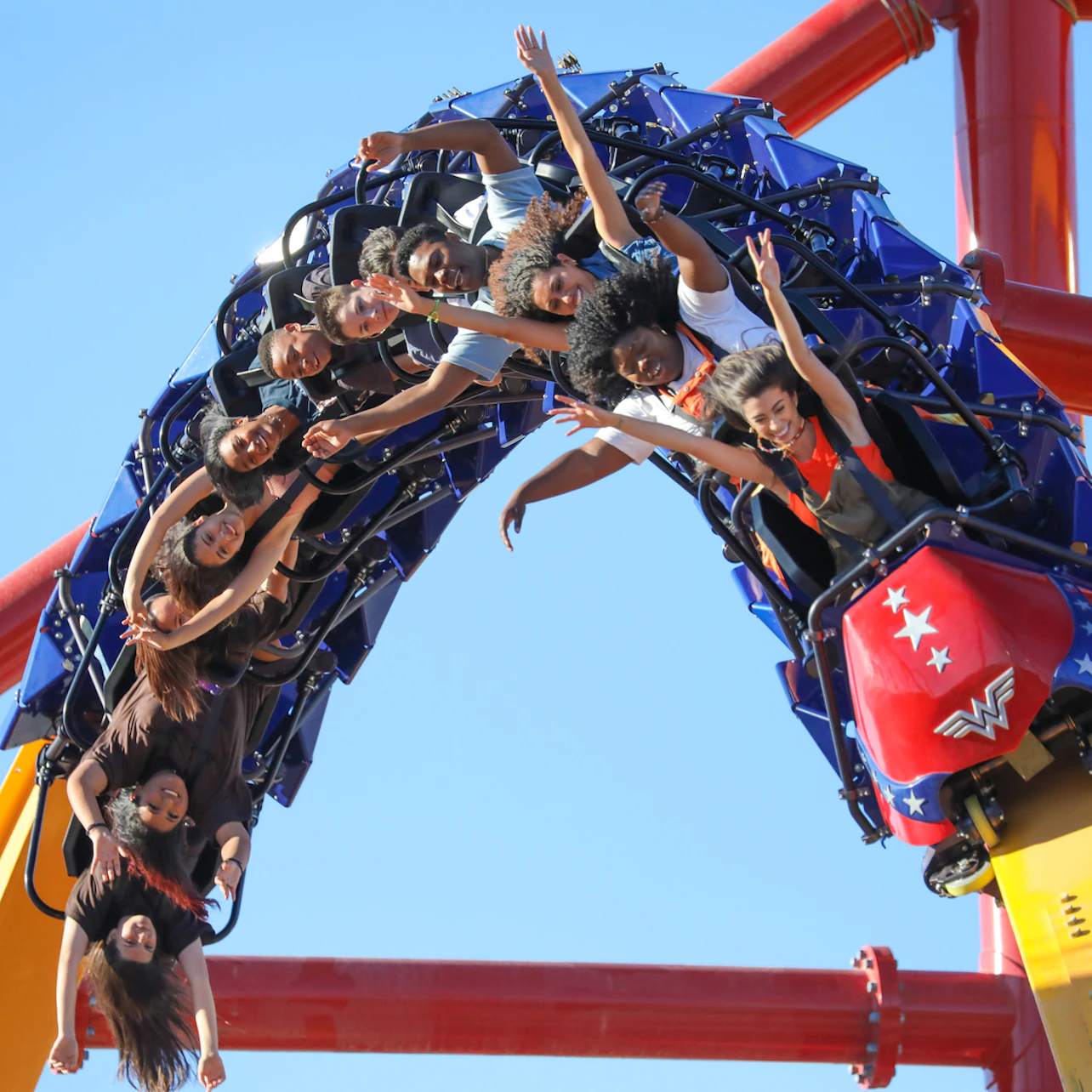 Six Flags Magic Mountain: One Day Ticket in Valencia β Tiqets
