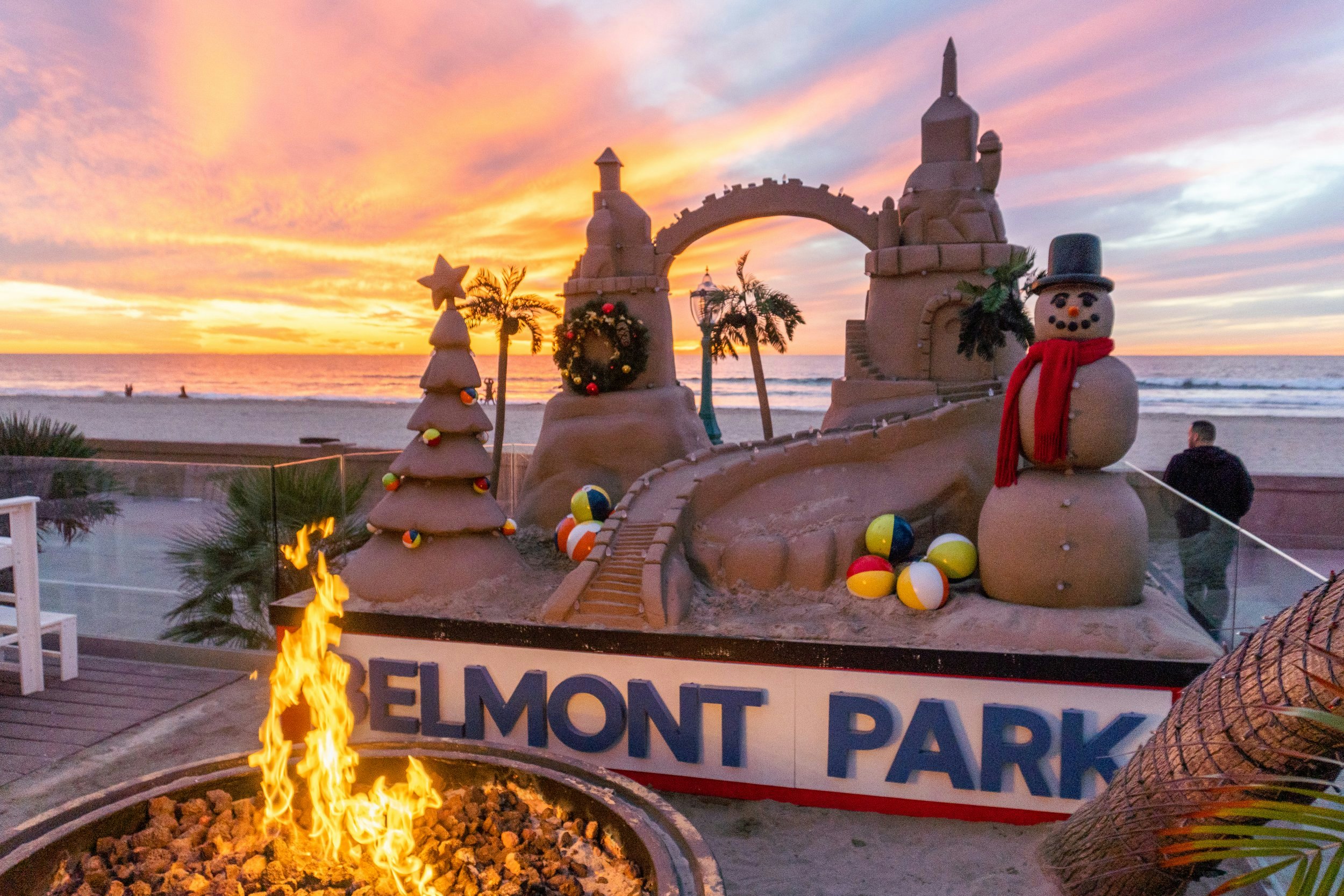 Passe de Passe de Praia de Belmont Park