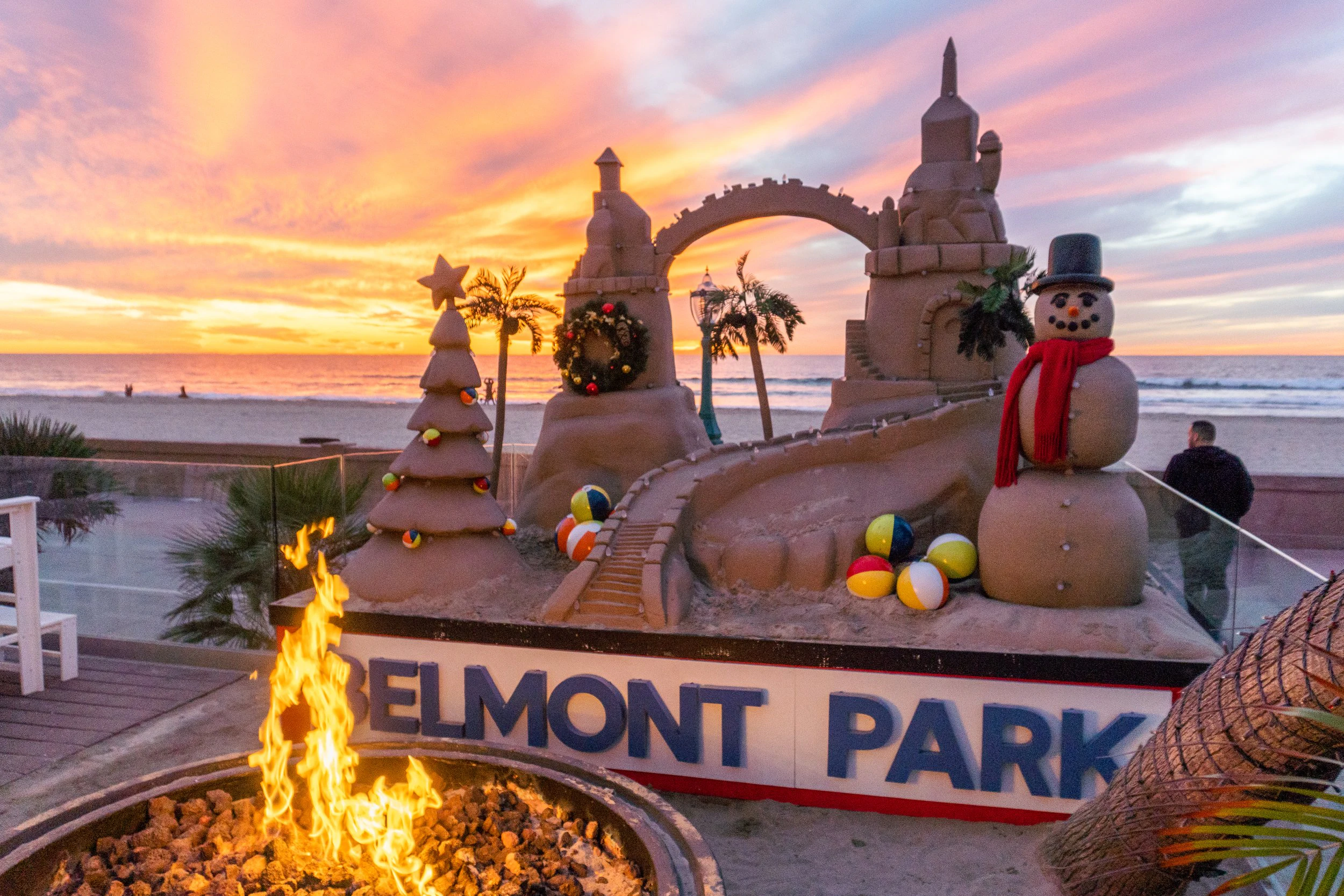 Passe de Passe de Praia de Belmont Park