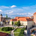 Colline du Wawel avec la cathédrale et le château