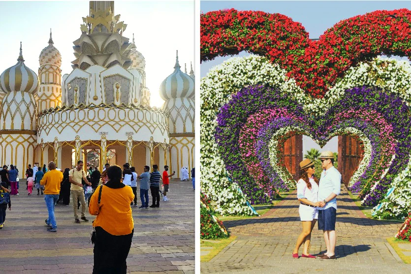 Miracle Garden & Global Village: Entry Ticket + Private Transfer