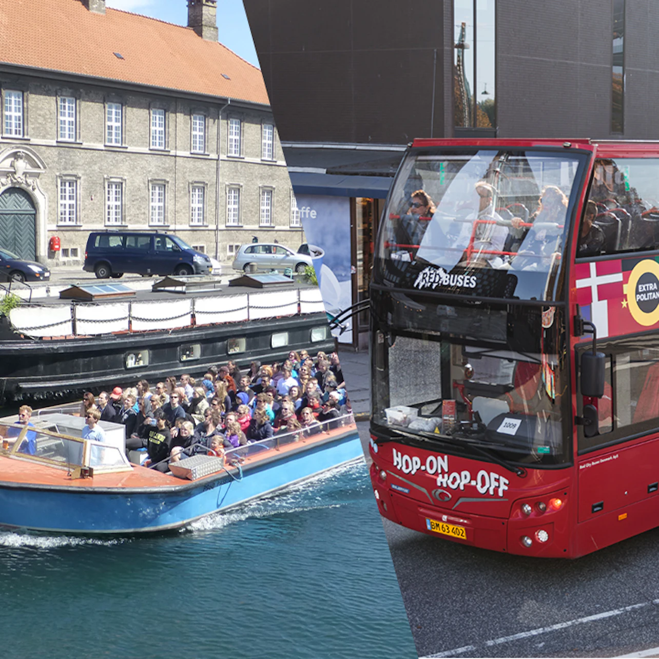 Red Sightseeing Copenhagen: 24H Hop-on Hop-Off Bus and Boat Tour in Copenhagen β Tiqets