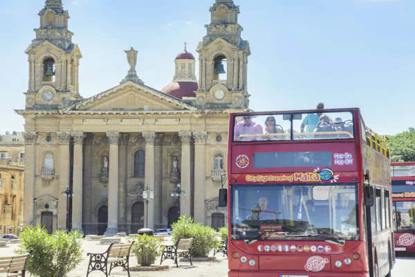 Malta Hop-On Hop-Off Otobüs Kartı + Liman Turı