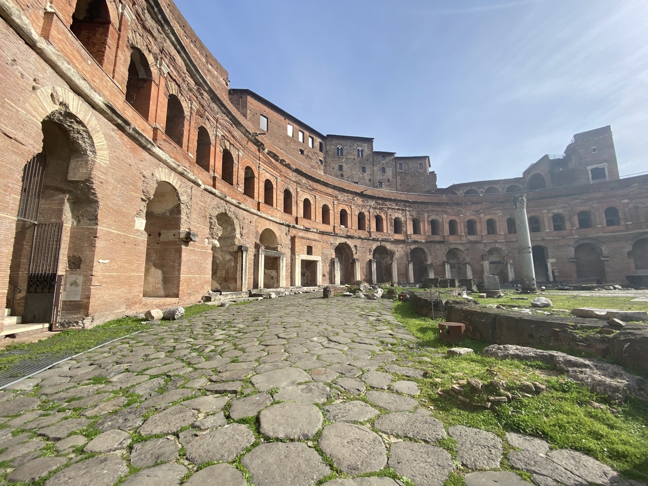 Trajan's Market com Vídeo Multimídia - Acomodações em Roma