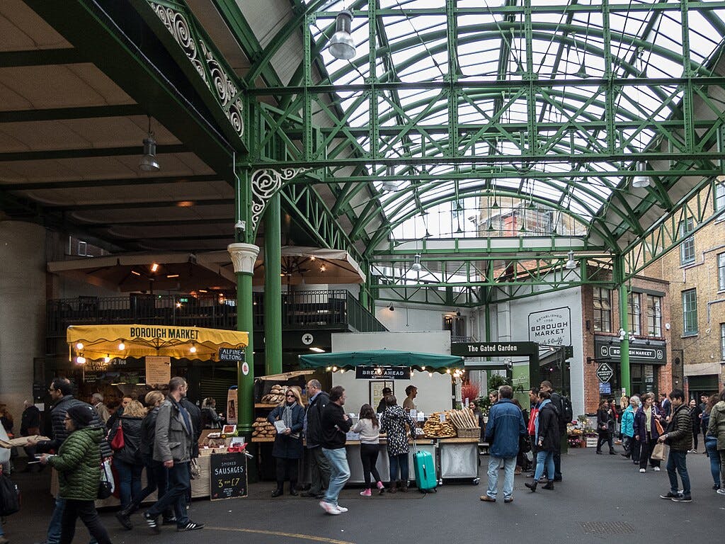 Mercado de Borough en Londres