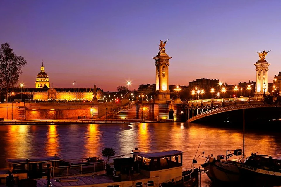 The Invalides and the Alexander III Bridge