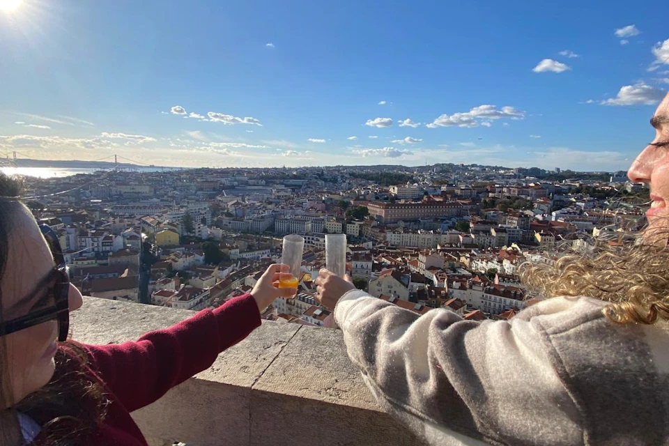 enjoy your drink with a view
