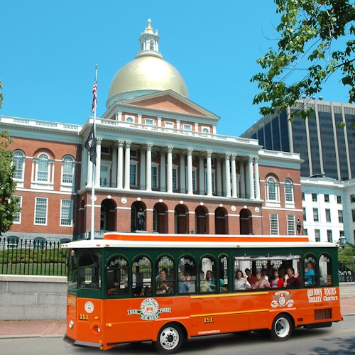 Old Town Trolley turístico en Boston