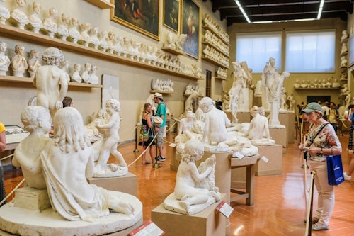 イタリア フィレンツェ アカデミア美術館ガイド付きツアー＆シティウォーキング（即時発券）