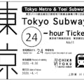 Tokio-U-Bahn-Ticket