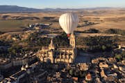 Hot air balloon ride Segovia