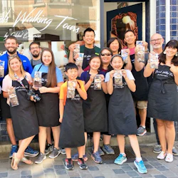 Choklad gör gruppen glad!