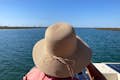 Enjoying nature in the Ria Formosa on a solar-powered boat