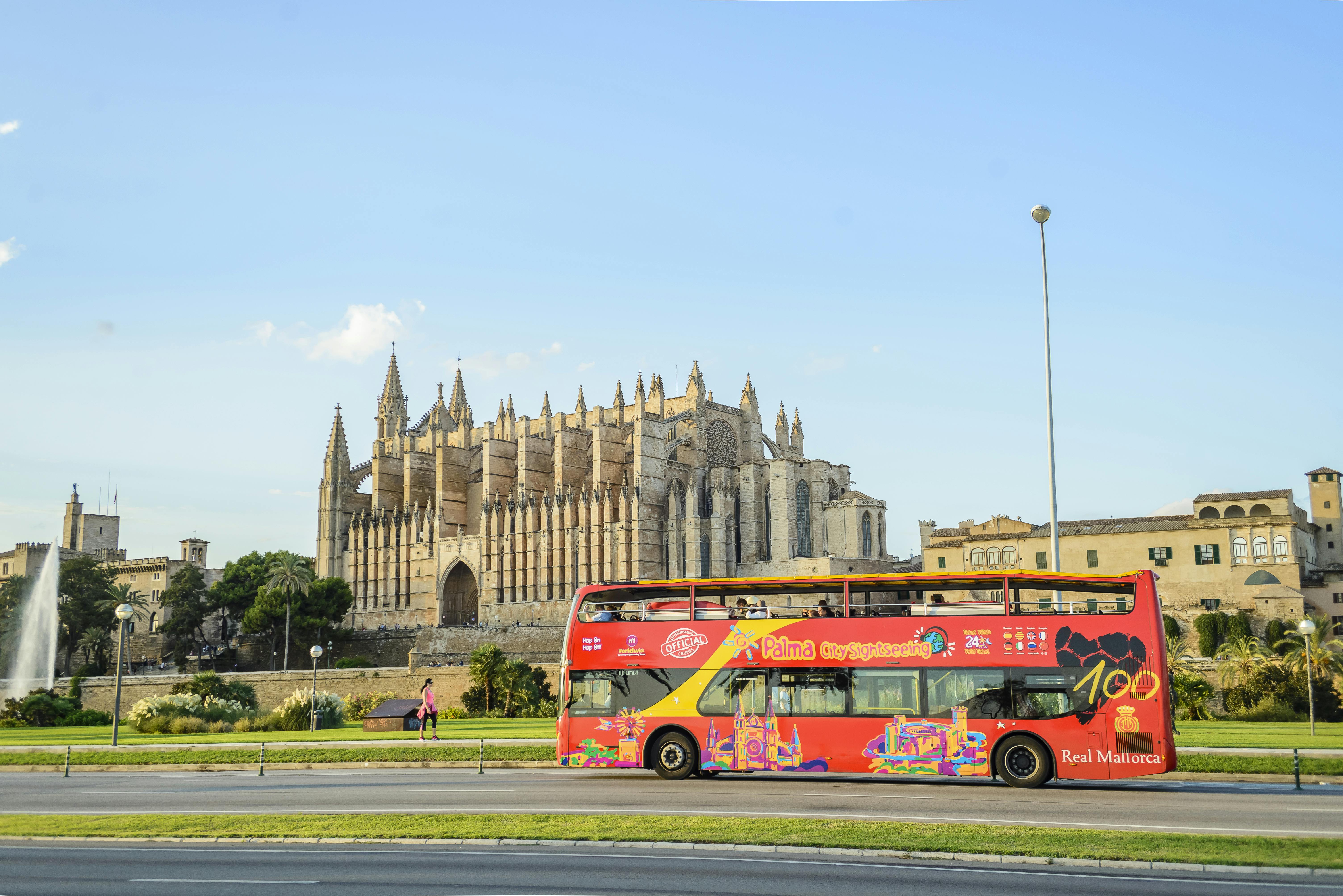 Palma Cathedral + Hop On Hop Off Bus Mallorca