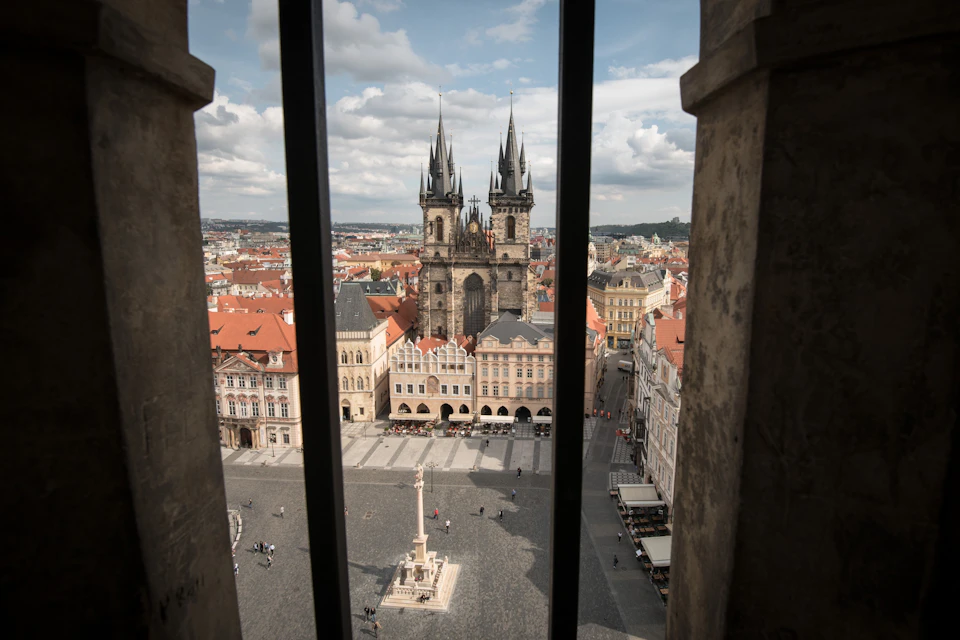 Old Town Square tower view