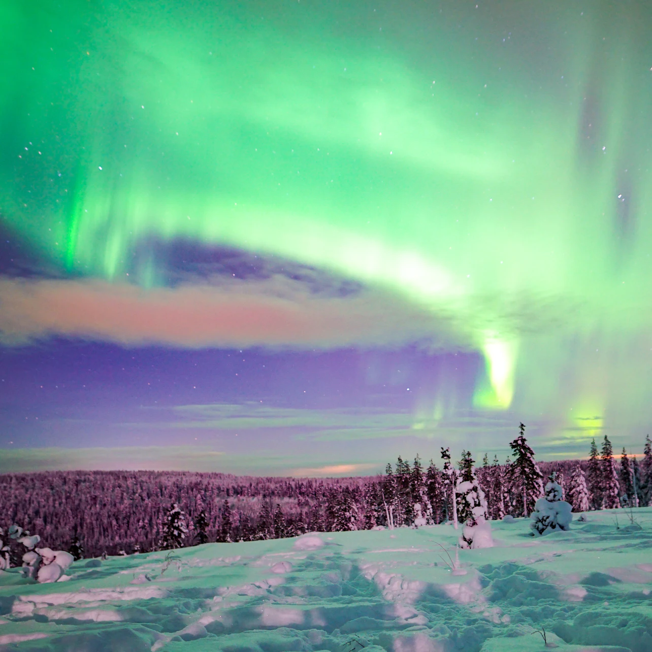 Northern Lights in Lapland