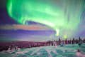 Aurora boreal a Lapònia