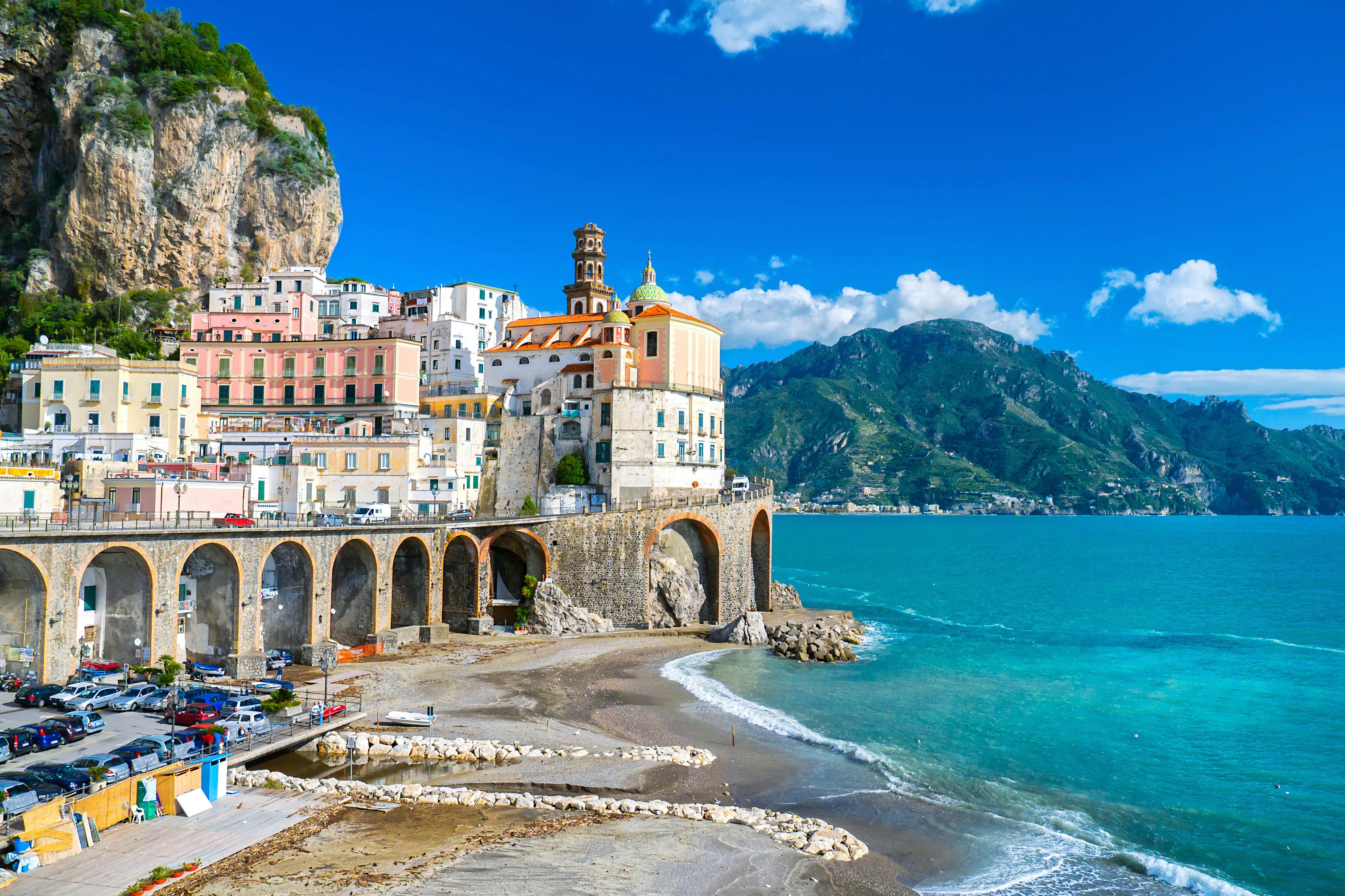 Sorrento, Positano e Amalfi: Tour guidato da Pompei + Tour in barca — 6