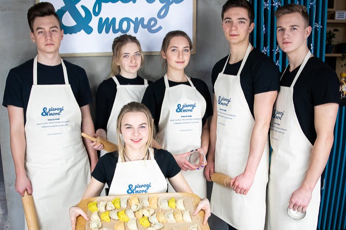 ポーランド餃子のクッキング教室