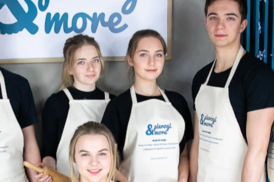 Polish dumplings cooking class