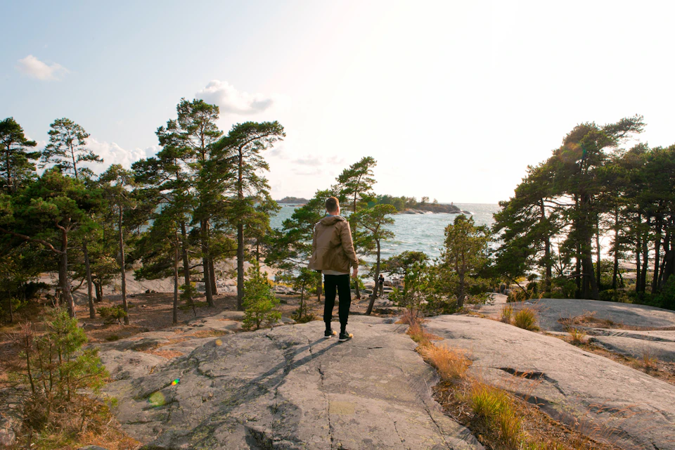 Explore freely while your guide prepares a lunch in Finnish style.