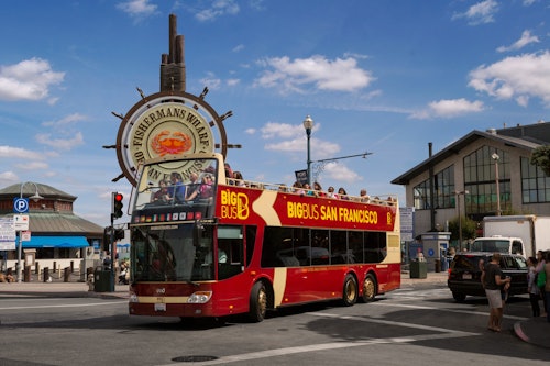 San Francisco: 1-Day Hop-on Hop-off Bus + Bay Cruise