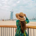 Burj Al Arab Blick vom Strand