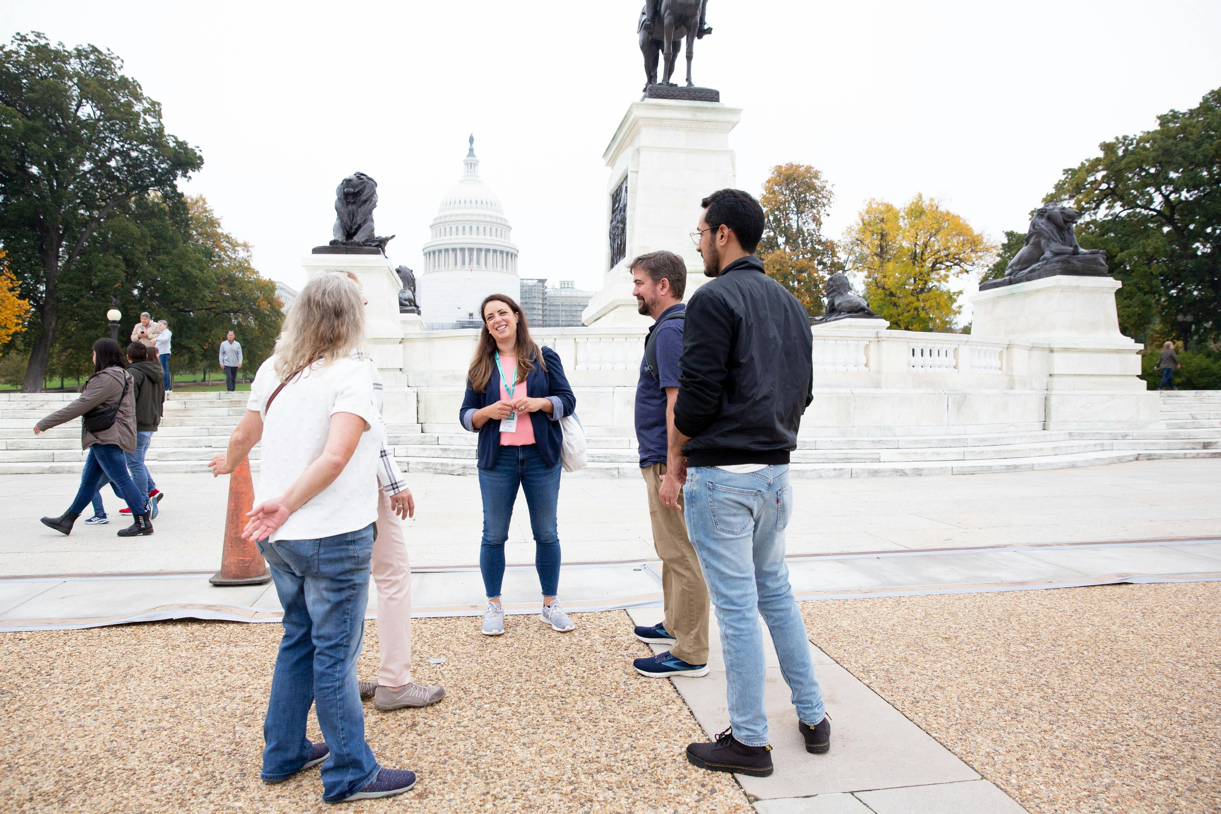 国家档案馆和美国国会大厦之旅