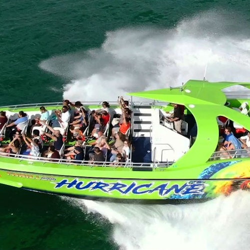 Tour en lancha motora Hurricane Thriller Miami