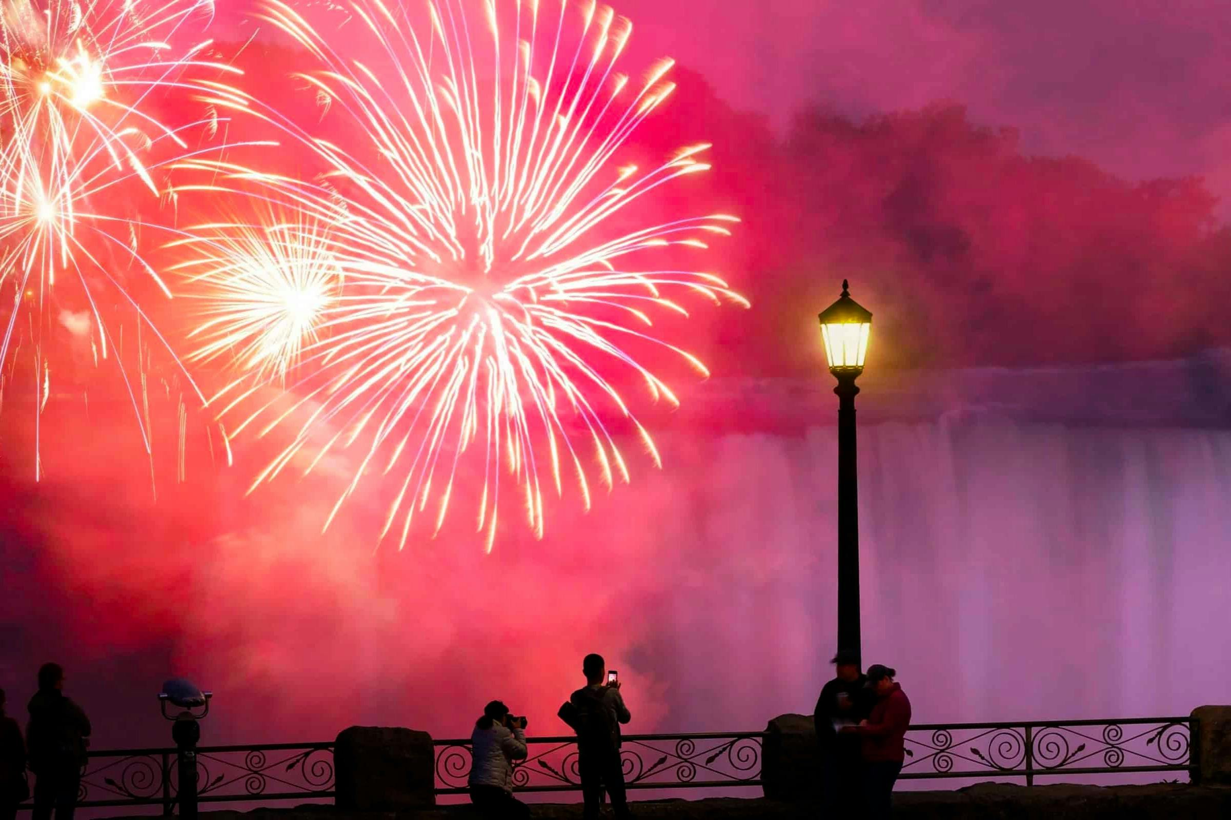 Niagara Falls Fireworks - Summer + Select Days Through the Year