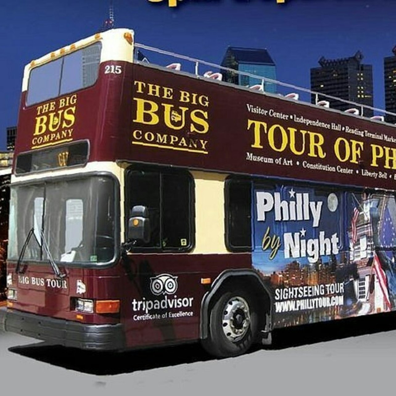 Philly By Night Sightseeing Tour - Accommodations in Philadelphia