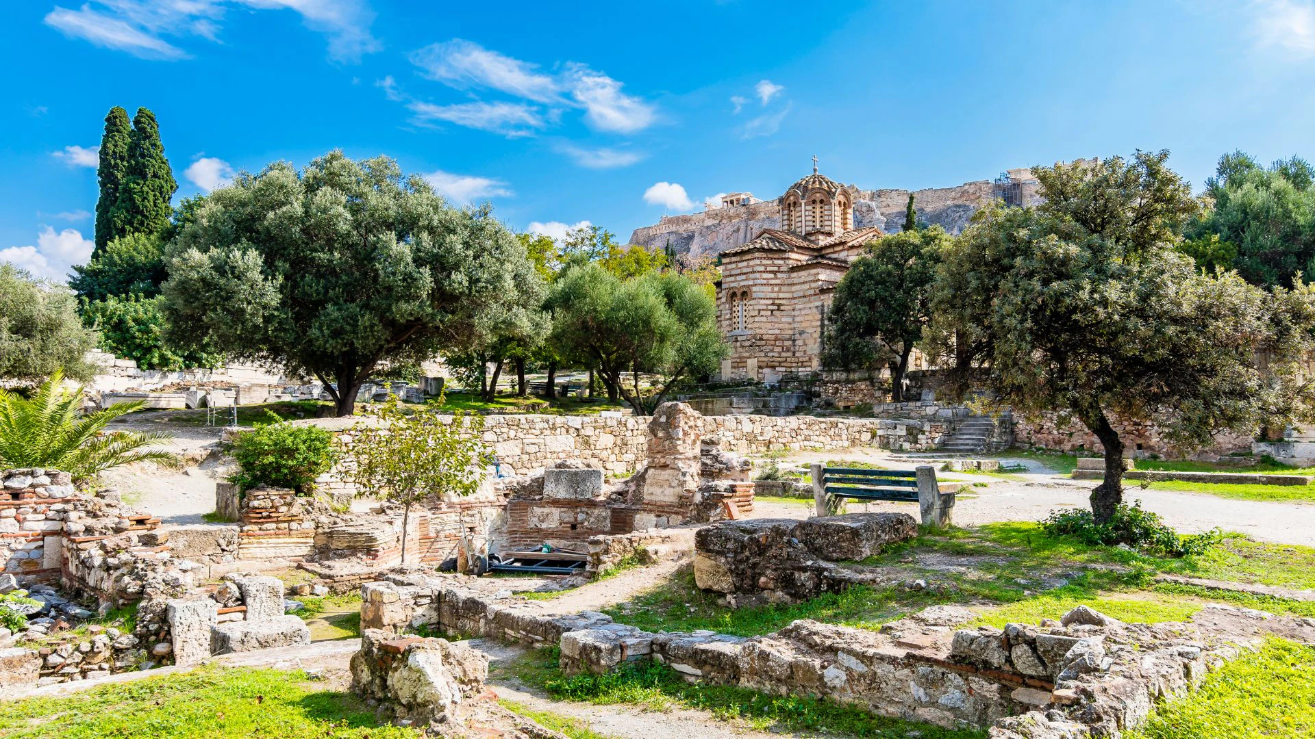 Ágora Antiga de Atenas: bilhete de entrada + guia digital do património helénico