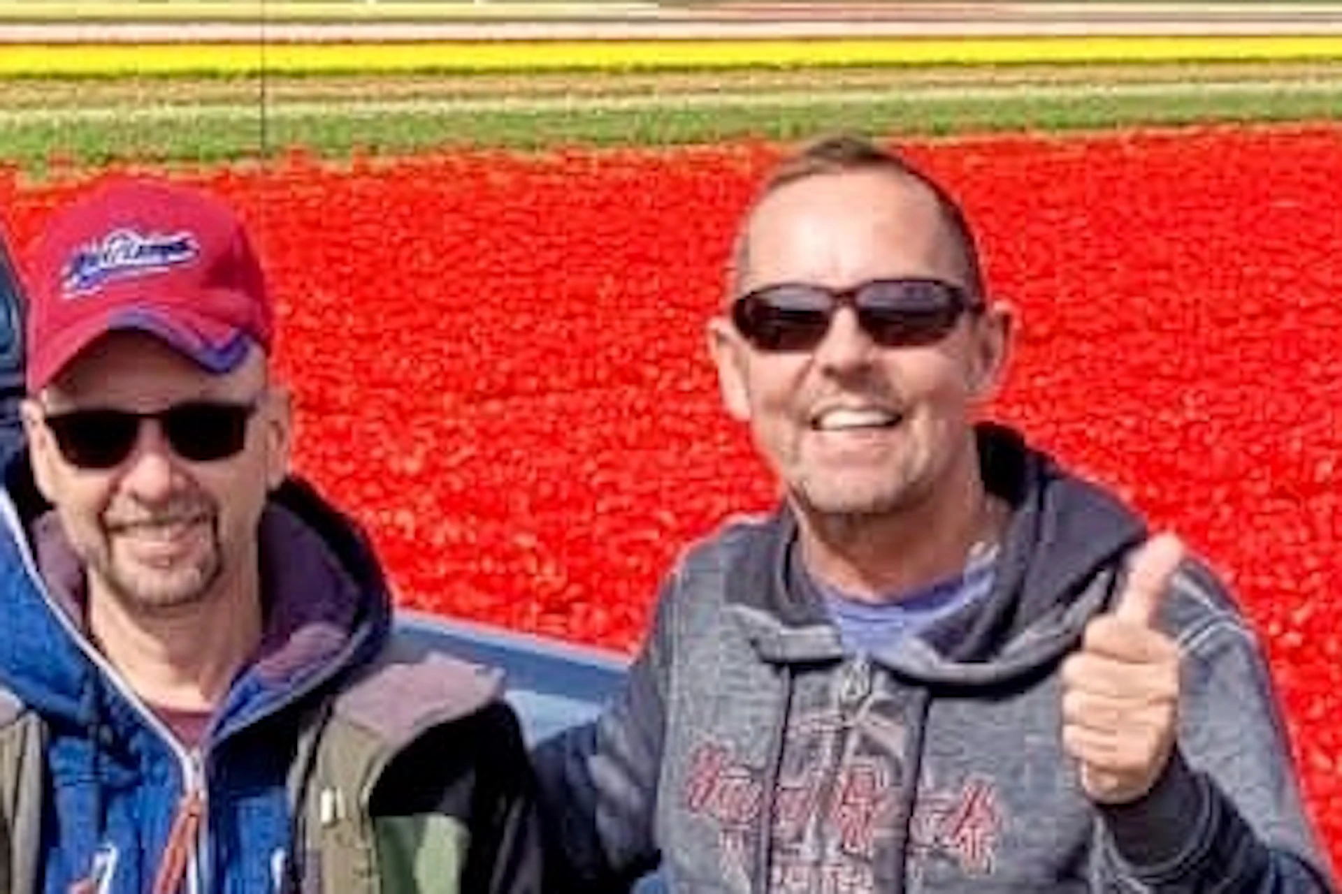 A lovely group near the tulip fields