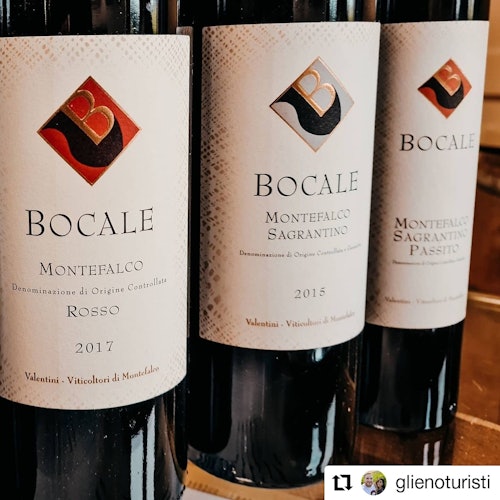 Montefalco Rosso, Montefalco Sagrantino e Montefalco Sagrantino Passito