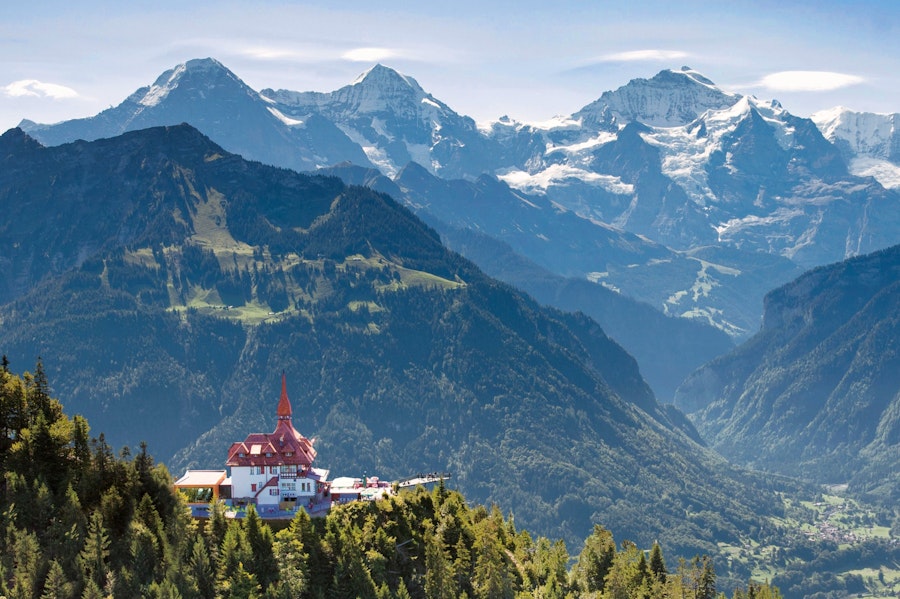 Billetes de ida y vuelta para el funicular a Harder Kulm desde Interlaken