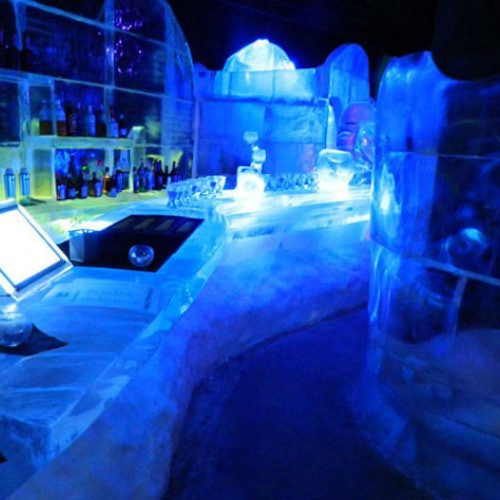Magic Ice Bar Lofoten: Entrada