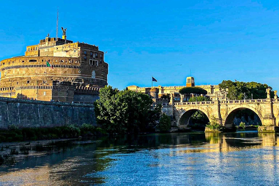 Castel Sant'Angelo from the river